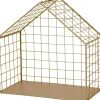 Intratuin Wandregal Haus gold 31 x 15 x 31 cm| Wandregale & Hakenleisten