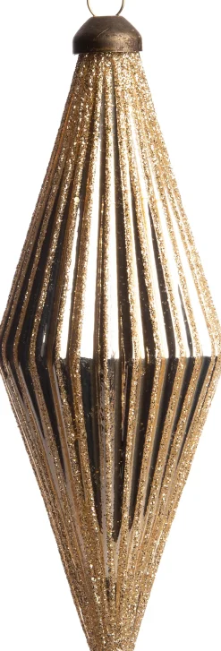 Intratuin Weihnachtsbaumschmuck Banon gold D 5 cm| Weihnachtskugeln & -Anhänger