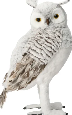 Intratuin Weihnachtsdeko Eule braun 27 x 22 x 54 cm| Weihnachtsfiguren & -Objekte