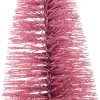 Intratuin Weihnachtsdeko Baum 8 x 8 x 23 cm rosa| Weihnachtsfiguren & -Objekte