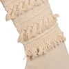 Intratuin Weihnachtsdeko Weihnachtsstrumpf Tassel creme 60 x 28 x 1,5 cm| Weihnachtsdeko Zum Aufhängen