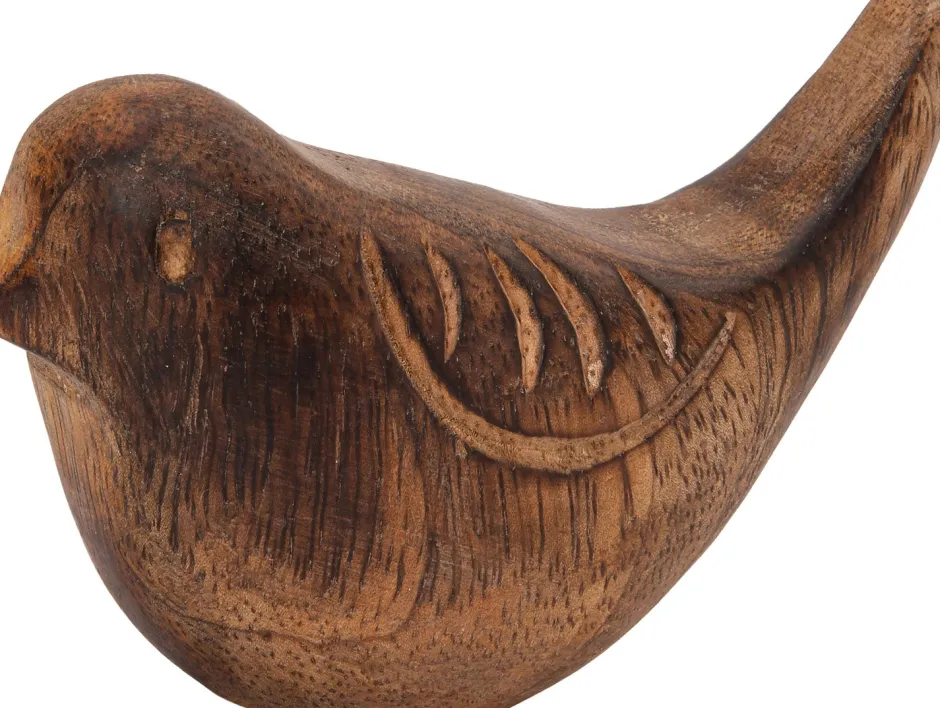 Intratuin Weihnachtsdekoration Starling braun 10 x 8 x 8 cm| Dekofiguren & -Objekte