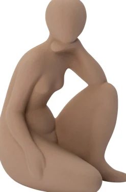 Intratuin Weihnachtsdekoration Frau Luea braun 19,5 x 16,5 x 28 cm| Dekofiguren & -Objekte