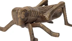 Intratuin Weihnachtsdekoration Grashüpfer bronze 15 x 11 x 6 cm| Dekofiguren & -Objekte