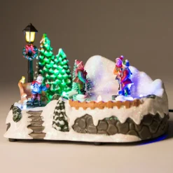 Intratuin Weihnachtsdorf Miniatur-Eishockey 18 x 12,5 x 13 cm| Weihnachtsdorf Figuren & Objekte