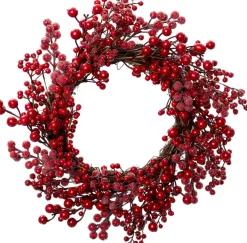 Intratuin Weihnachtskranz Viggo Beeren D 50 H 8 cm| Weihnachtskränze