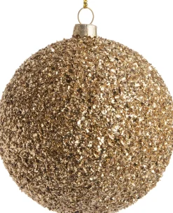 Intratuin Weihnachtskugel Isa D 8 cm gold| Weihnachtskugeln & -Anhänger