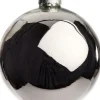 Intratuin Weihnachtskugeln silber D 10 cm 4 St.| Weihnachtskugeln & -Anhänger