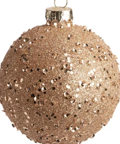 Intratuin Weihnachtskugeln Vimy gold D 8 cm| Weihnachtskugeln & -Anhänger