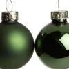 Intratuin Weihnachtskugeln grün matt und glänzend D 6,7 cm 8 St.| Weihnachtskugeln & -Anhänger