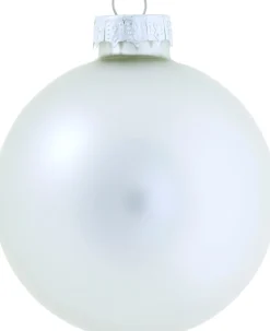 Intratuin Weihnachtskugeln silber matt und glänzend D 7 cm 8 St.| Weihnachtskugeln & -Anhänger