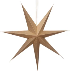 Intratuin Weihnachtsstern beleuchtet gold 18 x 100 x 100 cm| Weihnachtssterne