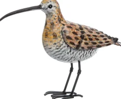 Intratuin Wetterfestes Bild Sichelstrandläufer 28 x 8 x 20 cm| Gartenzwerge & -Figuren