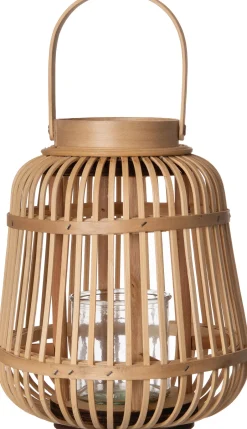 Intratuin Windlicht Holz D 20 H 23 cm| Laternen & Windlichter