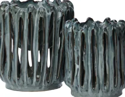 Intratuin  Blumentopf Gyda grün D 19,3 H 22,5 cm| Blumentöpfe & Pflanzgefäße|Blumentöpfe