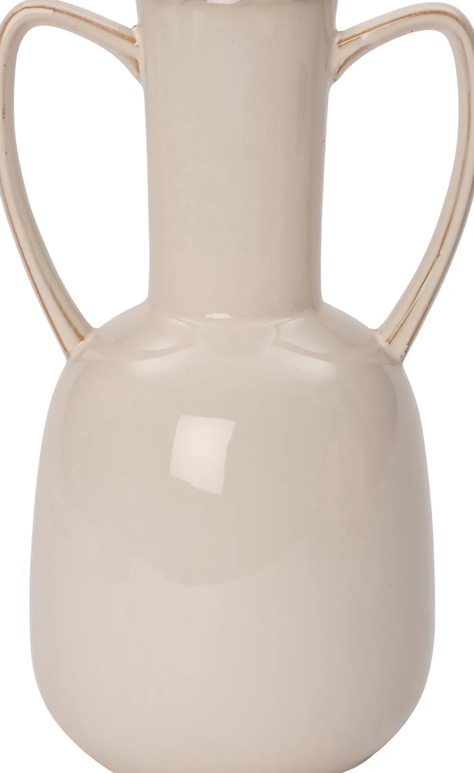 Intratuin Vase Celine weiß D 25 H 45 cm| Vasen & Krüge|Blumentöpfe & Pflanzgefäße