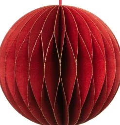 Intratuin  Weihnachtsbaumschmuck Kugel rot D 9 cm| Weihnachtsdeko Zum Aufhängen