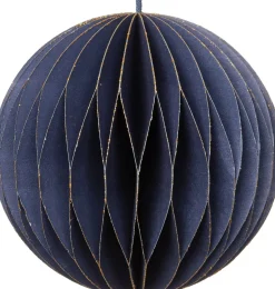 Intratuin  Weihnachtsbaumschmuck Kugel blau D 9 cm| Weihnachtsdeko Zum Aufhängen