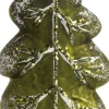 Intratuin  Weihnachtsbaumschmuck Blatt grün 6 x 2,5 x 12 cm| Weihnachtskugeln & -Anhänger
