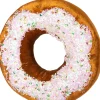 Intratuin  Weihnachtsbaumschmuck Candyline Donut weiß 14 x 14 x 3,5 cm| Weihnachtskugeln & -Anhänger