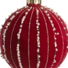 Intratuin  Weihnachtskugel Inola rot D 8 cm| Weihnachtskugeln & -Anhänger