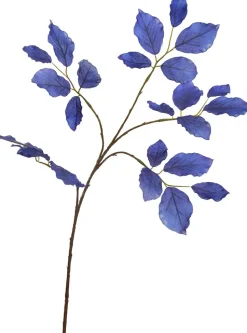 Intratuin Jasaco Pure Kunstzweig Buche 66 cm blau| Künstliche Deko-Zweige