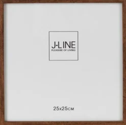 Intratuin J-Line Bilderrahmen Govert braun 27 x 1,5 x 27 cm| Bilderrahmen