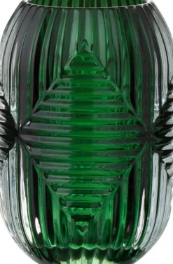 Intratuin J-Line Teelichthalter Line grün D 9 H 13 cm| Teelichthalter