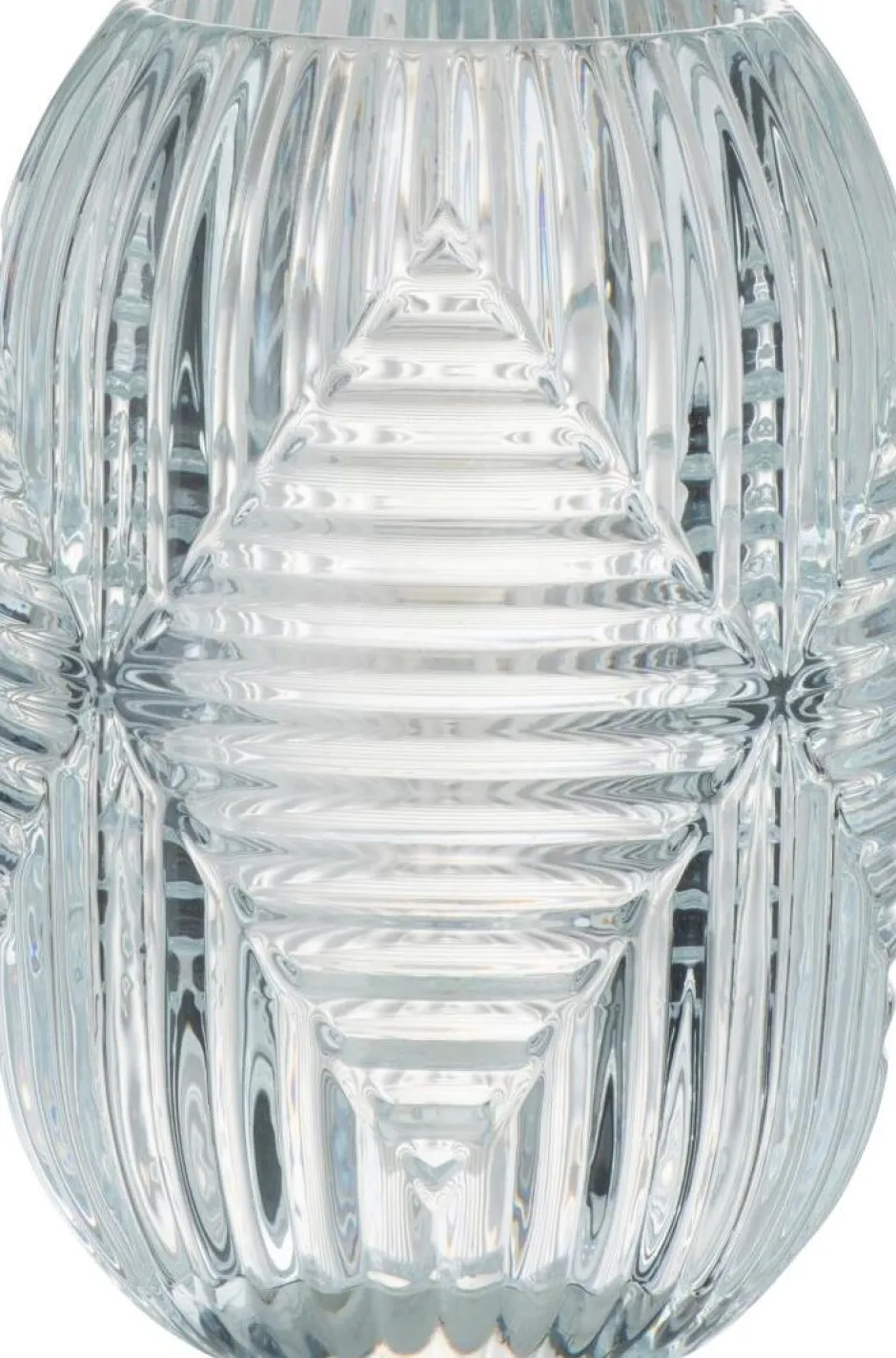 Intratuin J-Line Teelichthalter Line transparent D 9 H 13 cm| Teelichthalter