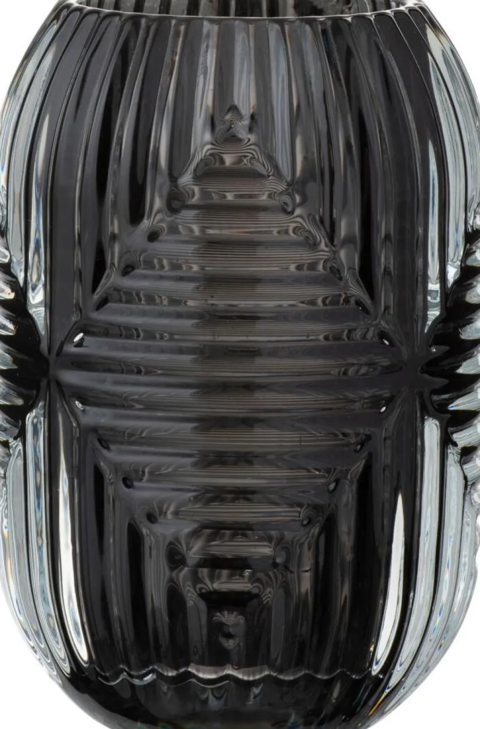 Intratuin J-Line Teelichthalter Line grau D 9 H 13 cm| Teelichthalter