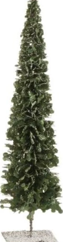 Intratuin J-Line Weihnachtsdeko Baum Sjoerd grün D 11 H 40 cm| Weihnachtsfiguren & -Objekte