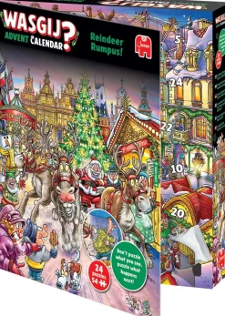 Intratuin Jumbo Adventskalender Wasgij 36 x 30 x 7 cm| Adventskalender