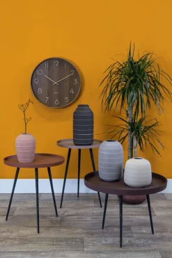 Intratuin Karlsson Wanduhr Pure natur 43 x 42 x 5 cm| Uhren