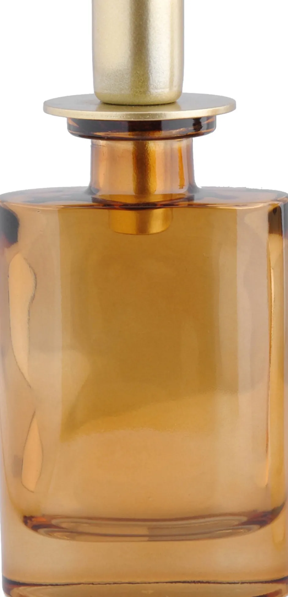 Intratuin Kerzenständer Langford braun rechteckig 7 x 7 x 15 cm| Kerzenständer