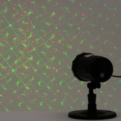 Intratuin Laser-Projektor Weihnachten bewegende Punkte grün/rot| Projektoren