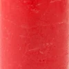 Intratuin LED Kerze 'Rustik' mit Timer D 7,5 H 15 cm rot| Led Kerzen