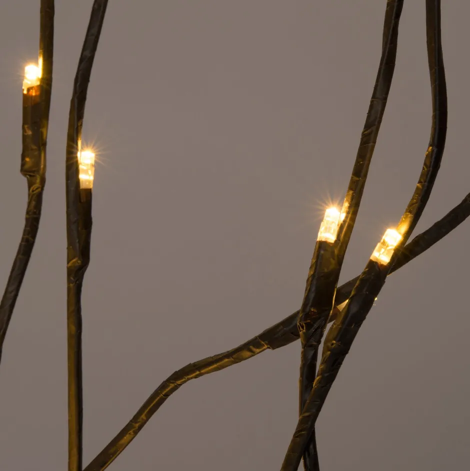 Intratuin LED Lichterbaum Tobby 1 m warmweiß| Weihnachtsfiguren (Außen)