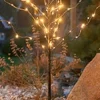 Intratuin LED Lichterbaum Tobby 1,5 m warmweiß| Weihnachtsfiguren (Außen)