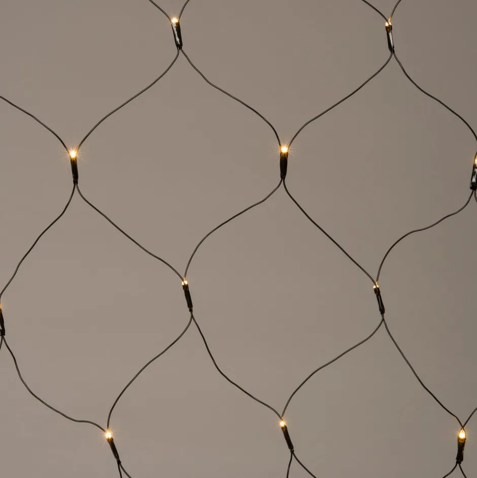 Intratuin Lichternetz Erweiterungsset mit 96 LEDs warmweiß 150 x 120 cm| Lichternetze