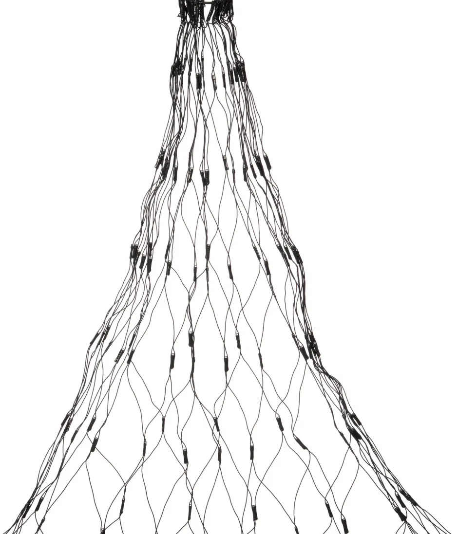 Intratuin Lichternetz für Bäume mit 320 LEDs warmweiß H 2,5 m| Lichternetze
