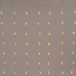 Intratuin Lichtervorhang 100 x 200 cm mit 200 LEDs extra warm| Lichtervorhänge