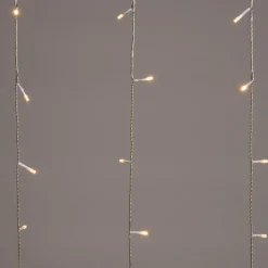 Intratuin Lichtervorhang mit 1000 LEDs warmweiß 500 x 50 cm| Lichtervorhänge