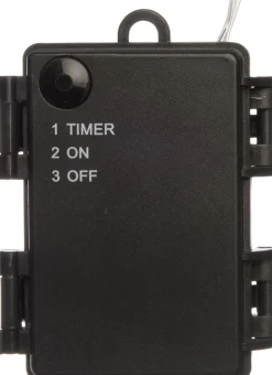 Intratuin Lichtkaskade silber Sterne 8 x 50 cm warmweiß| Lichtkaskaden