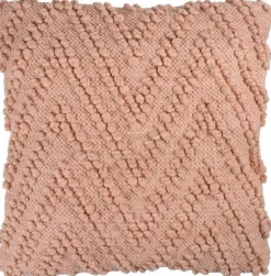 Intratuin Linen & More Dekokissen Ace rosa 45 x 45 x 10 cm| Kissen|Dekokissen