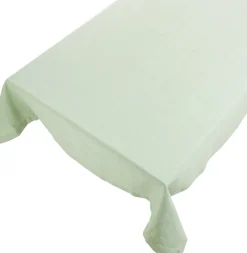 Intratuin Linen & More Tischdecke Indi grün 250 x 140 cm| Tischwäsche|Tischdecken