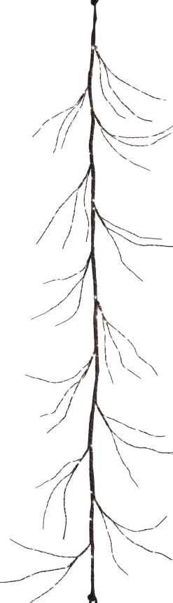 Intratuin Luca Lighting Weihnachtsbeleuchtung Zweig 150 cm braun mit 180 LEDs weiß| Weihnachtsfiguren (Außen)|Motiv-Lichterketten
