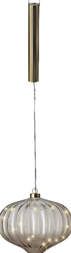 Intratuin Lumineo Hängelampe Sofia mit Beleuchtung D 20 H 21 cm| Weihnachtsdeko Zum Aufhängen