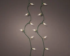 Intratuin Lumineo LED Lichterkette Hidde mit 120 LEDs warmweiß 11,9 m| Weihnachtsbaumbeleuchtung