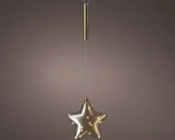 Intratuin Lumineo Weihnachtsdeko Sofia Stern mit Beleuchtung D 20 H 6,5 cm| Weihnachtsdeko Zum Aufhängen