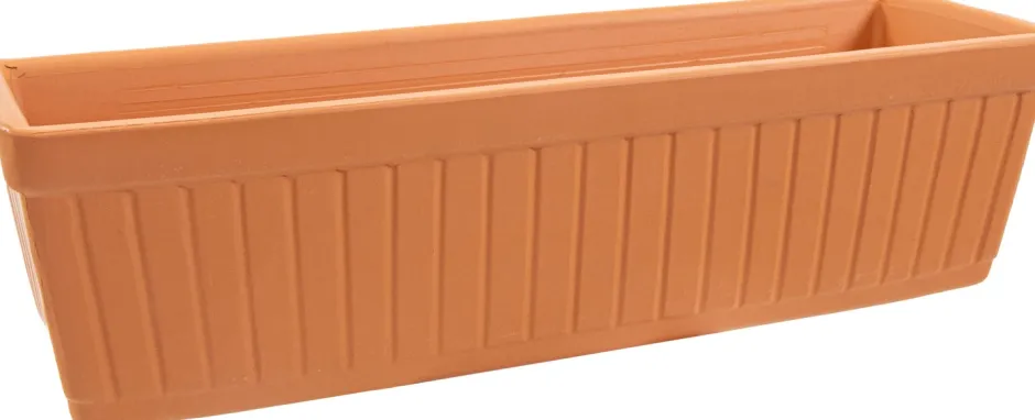 Intratuin Mega Collections Balkonkasten Floreira terrakotta 59 x 19 x 18 cm| Balkonkästen|Blumentöpfe & Pflanzgefäße